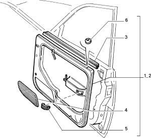 INTERIOR PANELS FOR FRONT SIDE DOORS 