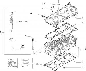 CYLINDER HEAD AND GASKETS