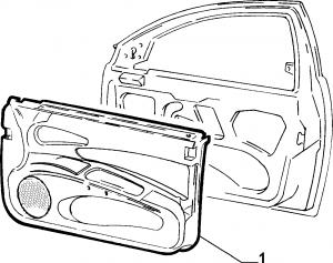 INTERIOR PANELS FOR FRONT SIDE DOORS