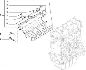 INTAKE MANIFOLD AND BUTTERFLY CLIPS
