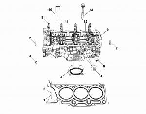 CYLINDER HEAD AND GASKETS