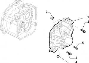TRANSMISSION AND DIFFERENTIAL UNIT, CASING AND COVERS