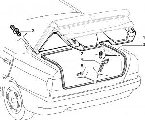 TRUNK SPACE COVER 