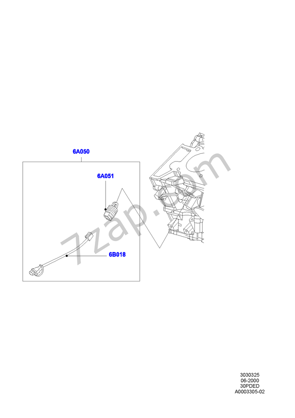 Engine Heater FORD Maverick 20002006 (TM1)
