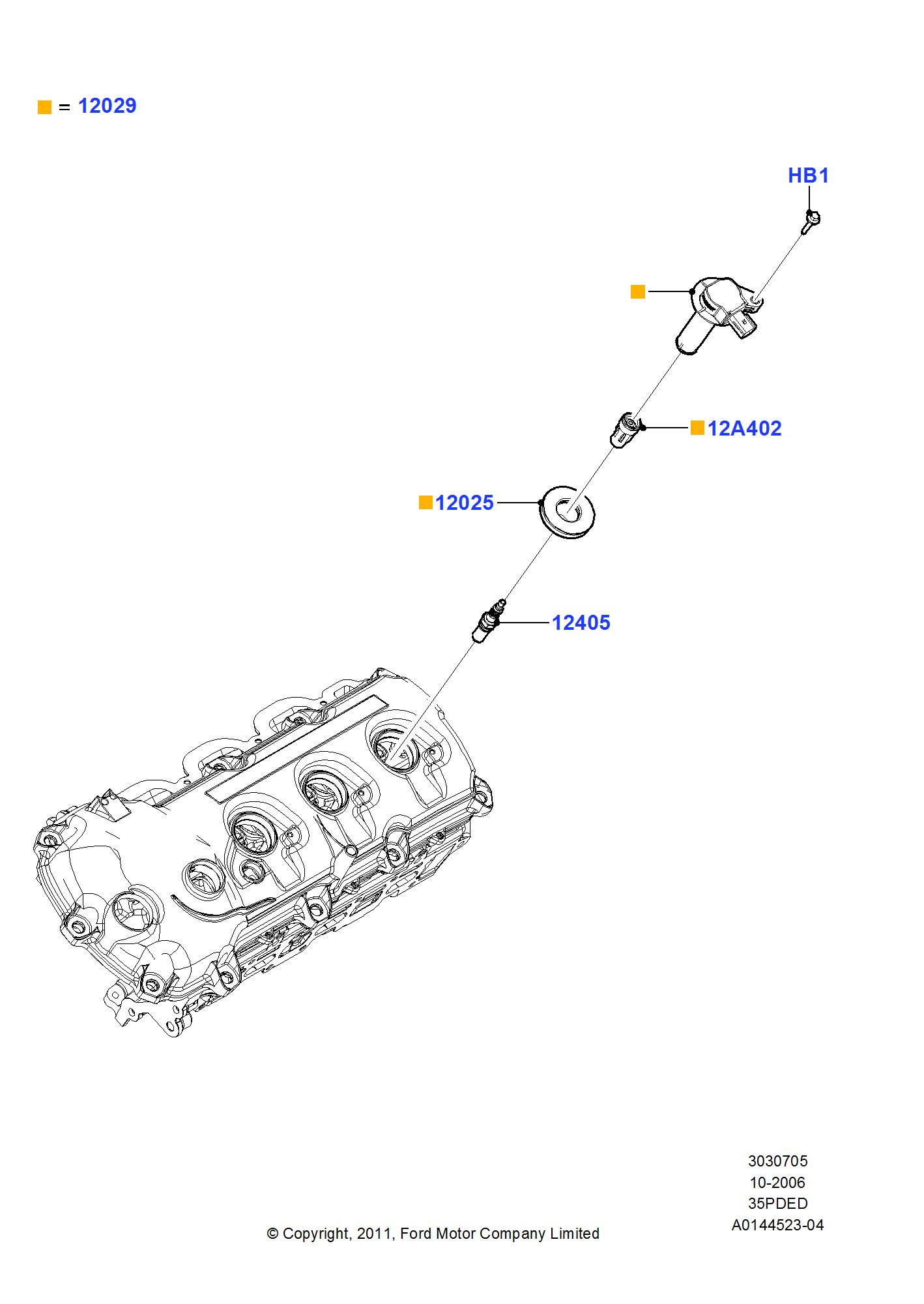 Ignition Coil And Wires/Spark Plugs FORD Edge 20072014/MKX 20072015 (TQ1)