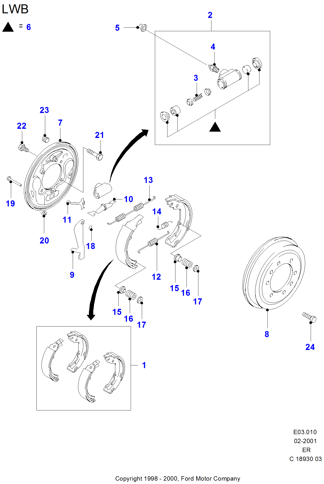 thumbnail image 2 of Fine Lines Brake Line Kit For 1998-2005 Ford Ranger Rear Axle – 3/16" Galfan Coated Steel Lines, Left & Right 2 of 4