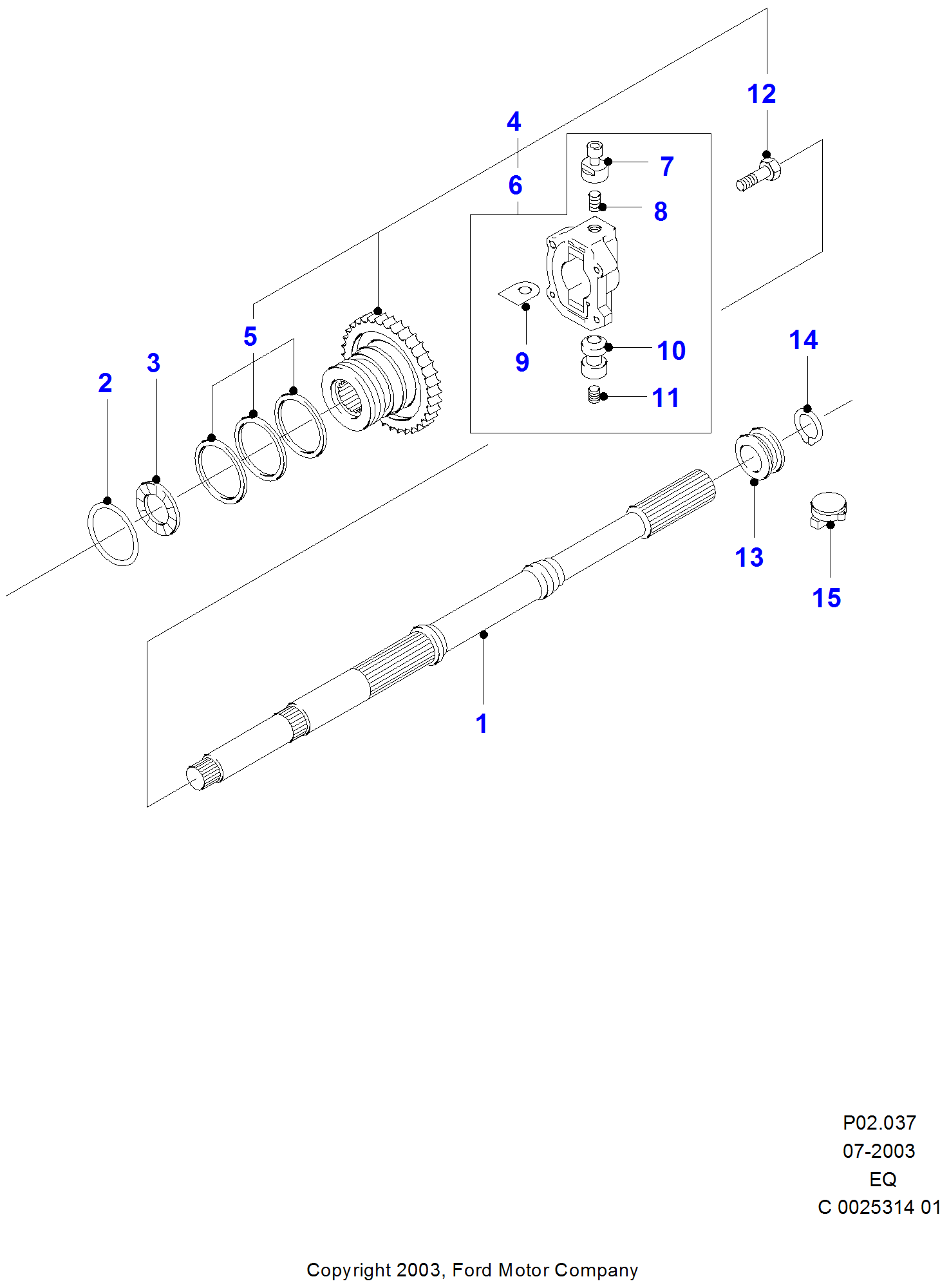 Transmission Control Mechanisms FORD Ranger 20022011 (EQ)