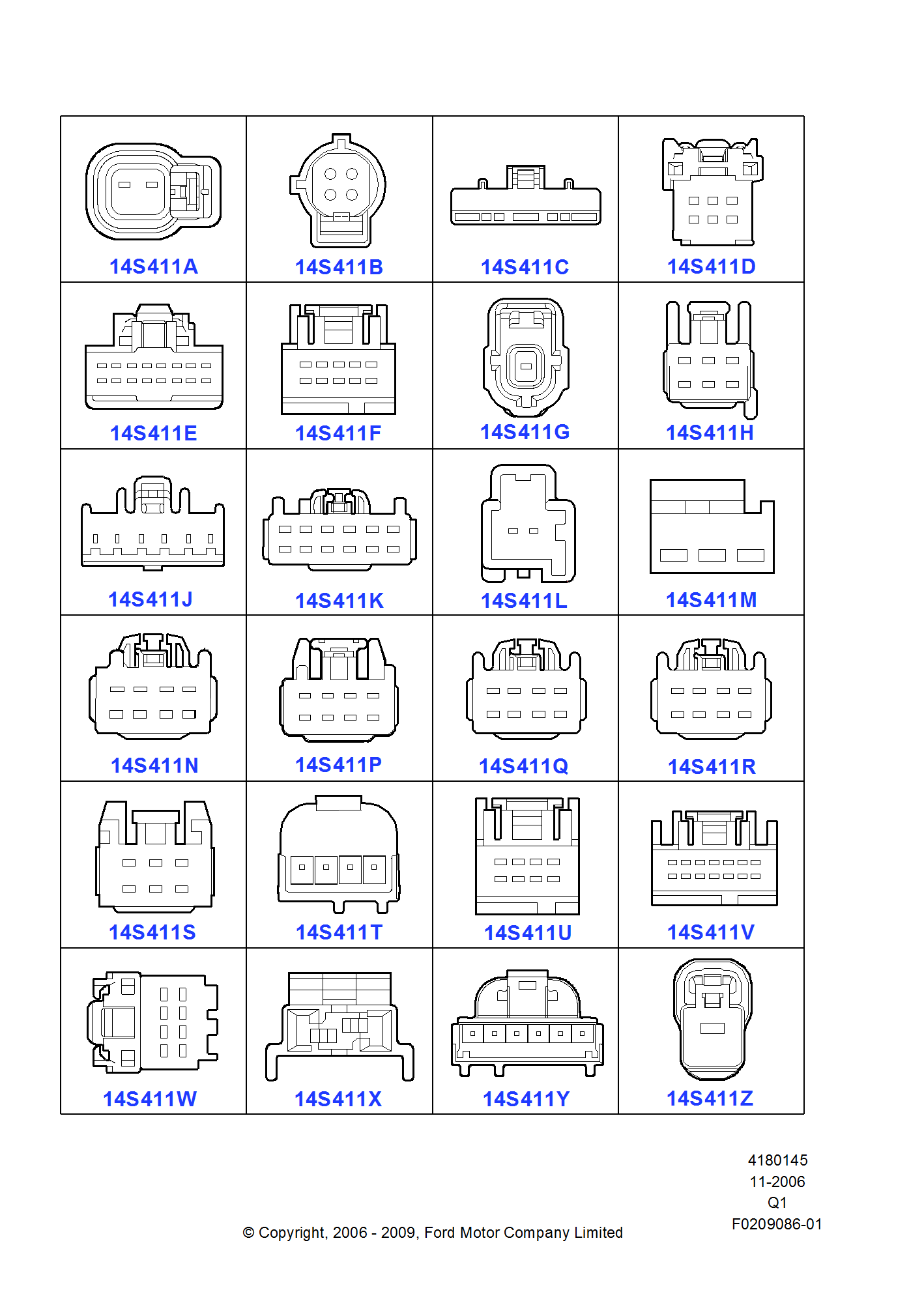 Pigtail Wiring Kits FORD Edge 20072014/MKX 20072015 (TQ1)