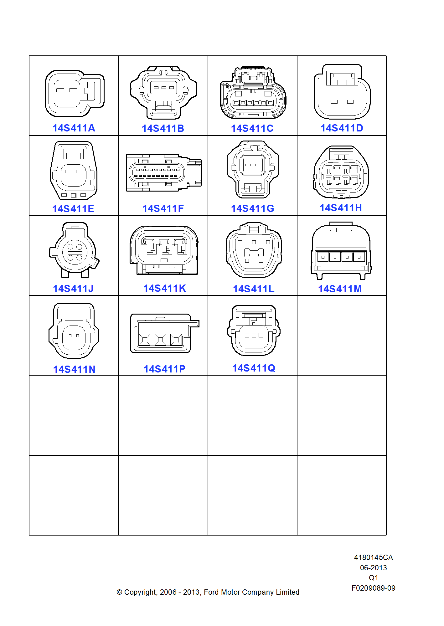 Pigtail Wiring Kits FORD Edge 20072014/MKX 20072015 (TQ1)