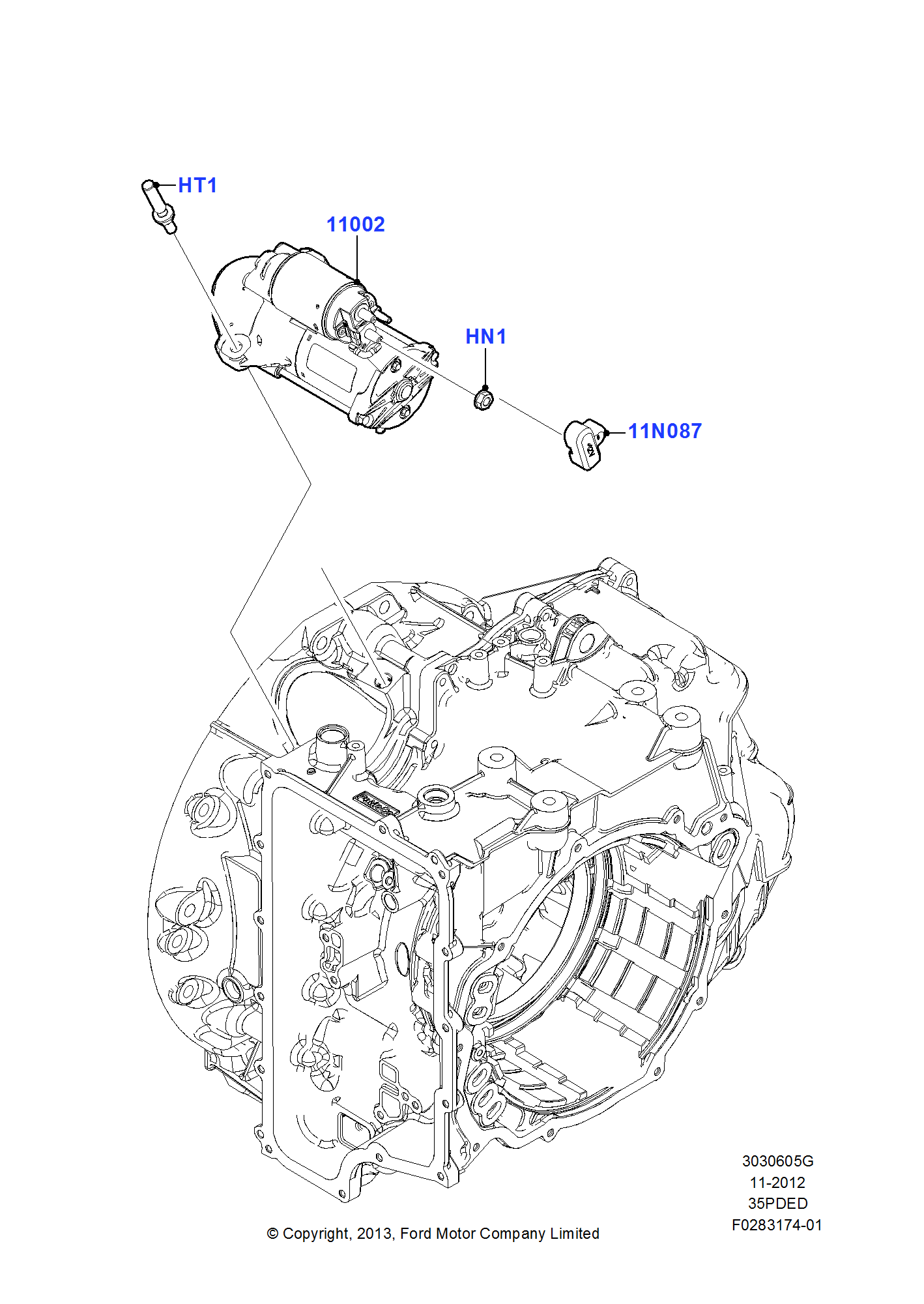 Démarreurs FORD Explorer 2013 (TWJ)