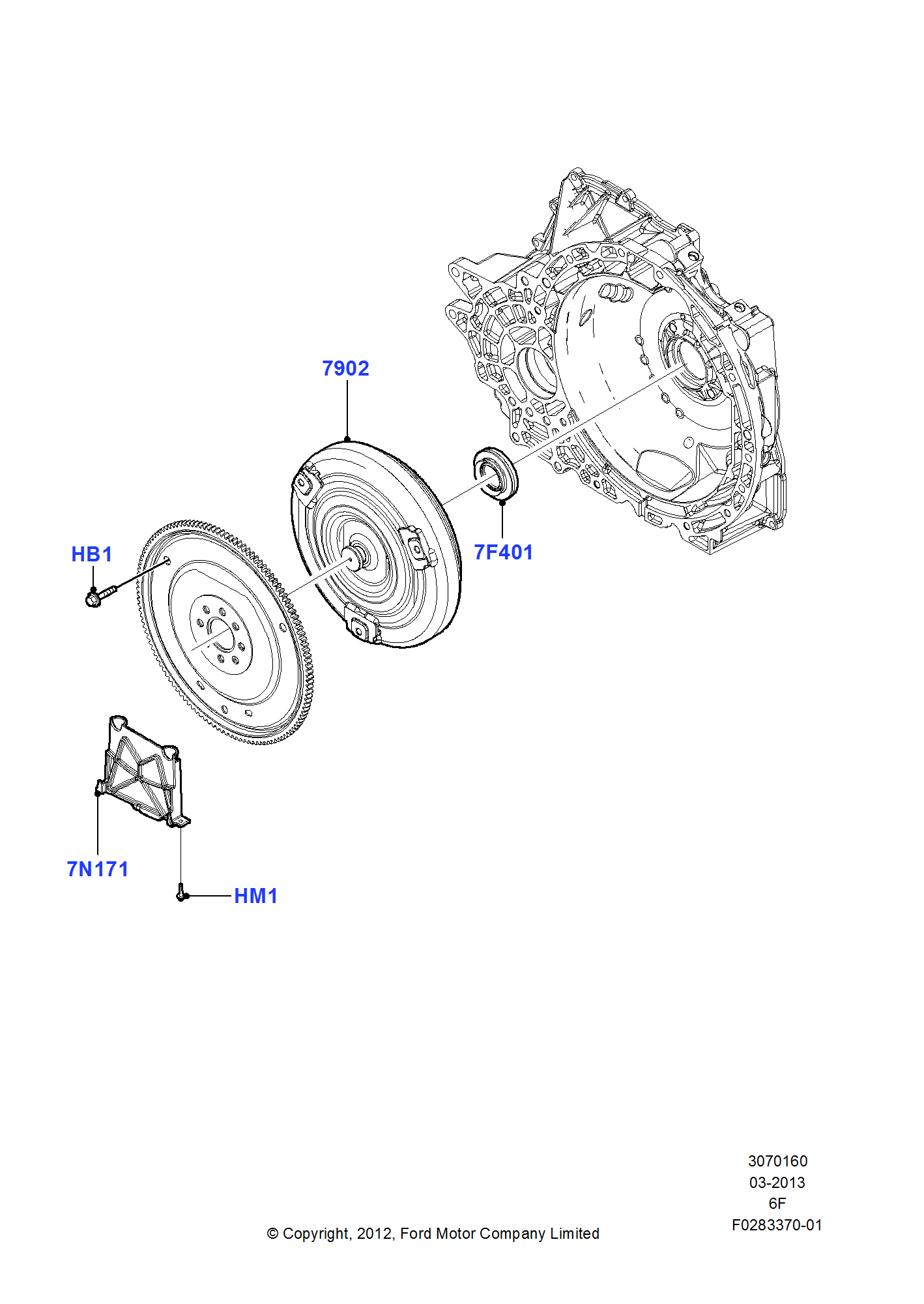 Converter FORD Explorer 2013- (TWJ)