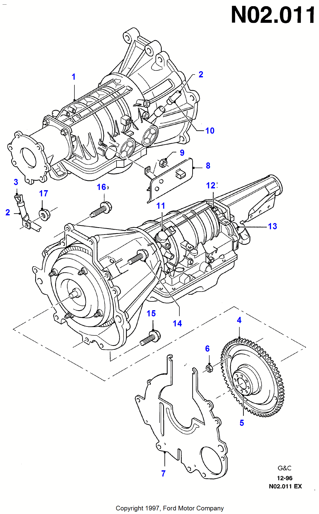Ford Explorer XLT Pressure Control Solenoid B Location, 60 OFF