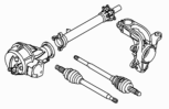 Differential, Drive Shaft & Axle
