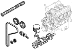 Motor/Block und interne Bauteile