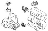 Опоры двигателя и коробки передач