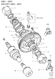 Transaxle Differential Components