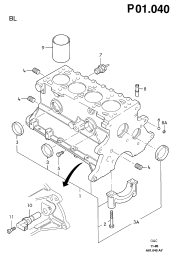 Cylinder Block And Plugs