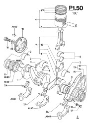 Albero Motore/Pistoni e Cuscinetti