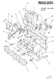Inlet Manifold And Throttle Housing