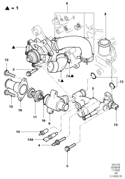 Water Pump & Connections/Thermostat