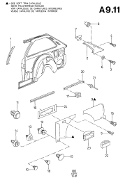 Quarter Panel Related Parts
