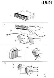 Cassette Player & Speaker - Stereo