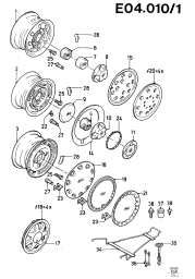 Колеса и колпаки колес