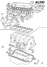 Комплект прокладок двигателя