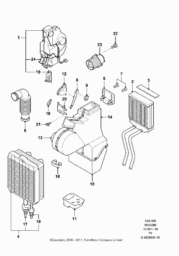 Heater & Related Parts - Rear