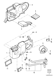 Heater & Related Parts - Rear