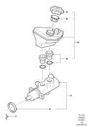 Huvudcylinder - Bromssystem