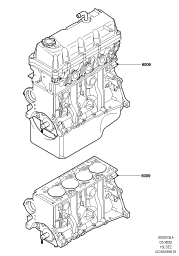 Servisní motor a polomotor