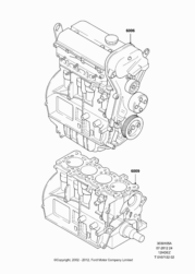 Servisní motor a polomotor