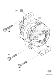 Alternator And Mountings