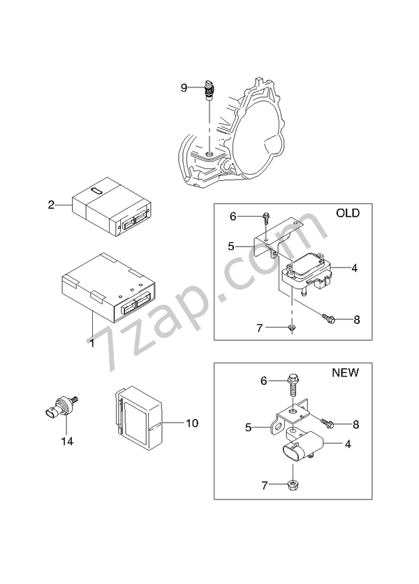 EMISSION MODULE (2510) CHEVROLET lanos LANOS (T100) [EUR]