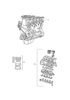 Motor e embreagem Chevrolet Astra 95/96 Motor