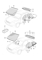 Vidros Chevrolet Astra 99/ Vidros (Hatch/Sedan)