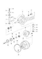 Front suspension and steering system Chevrolet Caminhões 64/84 Eixo dianteiro A60-C60-D60-D80 ano 1.980 A 1.984