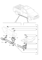 Acabamento externo Chevrolet Corsa novo 02/ Estribo lateral