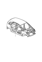 Body Chevrolet Corsa novo 02/ Body - Meriva