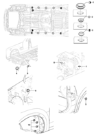 Body Chevrolet Montana Drain plug - Pick-up