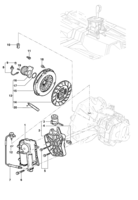 Engine and clutch Chevrolet Montana Easytronic clutch