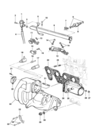 Fuel system, air intake and exhaust Chevrolet Kadett Intake manifold - MPFI