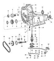 Transmissão Chevrolet Kadett Carcaça da transmissão automática