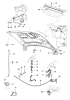 Body Chevrolet Kadett Engine hood