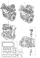 Motor e embreagem Chevrolet Monza Motor completo e parcial