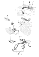 Sistema elétrico do motor Chevrolet Monza Bobina de ignição, velas, cabos das velas e bobina