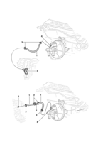 Freios Chevrolet Monza Tubo de vácuo do servo freio