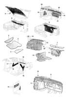 Acabamiento interno Chevrolet Monza Anti-ruido e isolador da carroceria