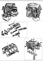 Engine and clutch Chevrolet Omega 99/ Motor conjunto